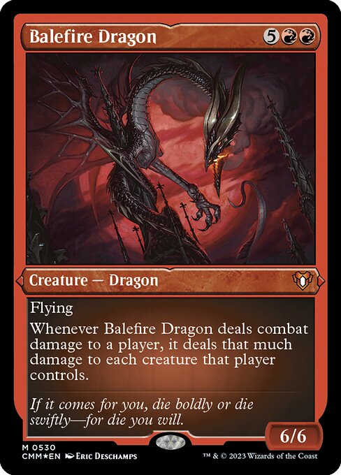 Balefire Dragon (530) [Commander Masters]
