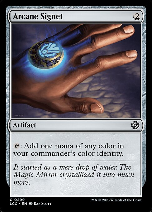 Arcane Signet (299) [The Lost Caverns of Ixalan Commander]
