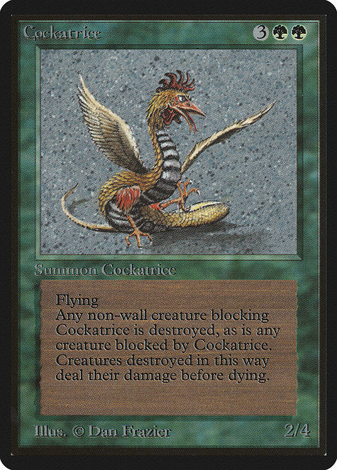 Cockatrice (190) [Limited Edition Beta]