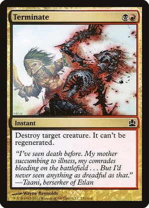 Terminate (231) [Commander 2011]