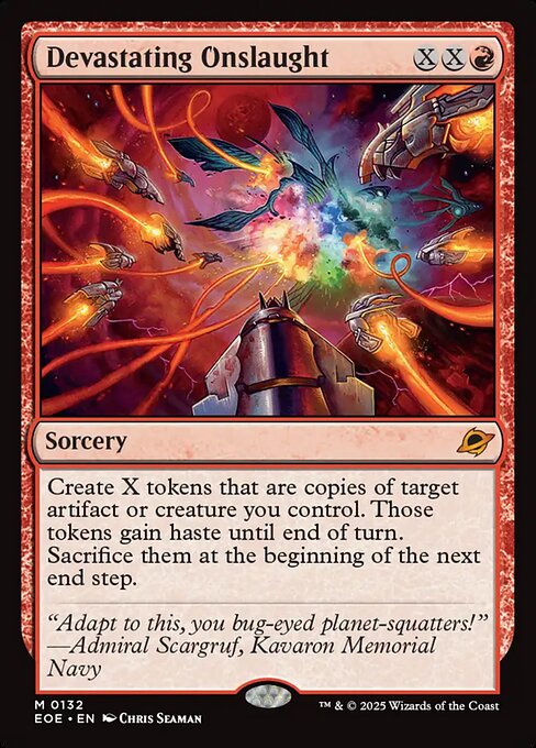 Devastating Onslaught (132) [Edge of Eternities]