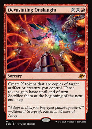 Devastating Onslaught (132) [Edge of Eternities]