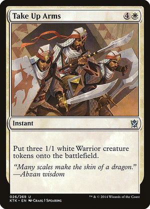 Take Up Arms (26) [Khans of Tarkir]