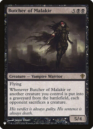 Butcher of Malakir (WWK-53) [The List]