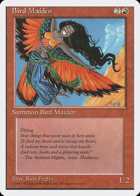 Bird Maiden (177) [Fourth Edition]