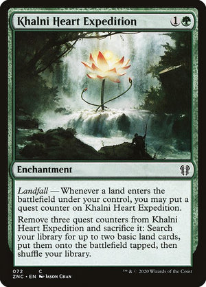 Khalni Heart Expedition (72) [Zendikar Rising Commander]