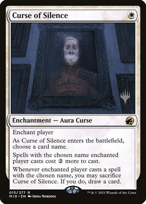 Curse of Silence (15p) [Innistrad: Midnight Hunt Promos]