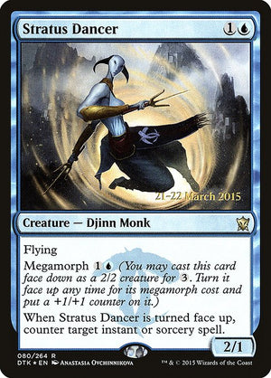 Stratus Dancer (80s) [Dragons of Tarkir Promos]