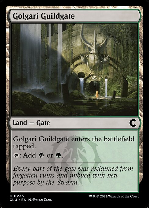 Golgari Guildgate (235) [Ravnica: Clue Edition]