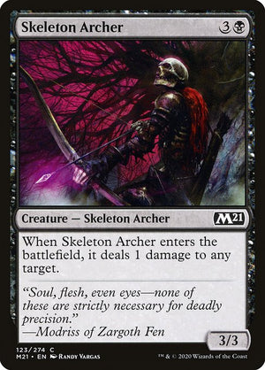 Skeleton Archer (123) [Core Set 2021]