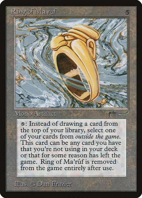Ring of Ma'rûf (68) [Arabian Nights]