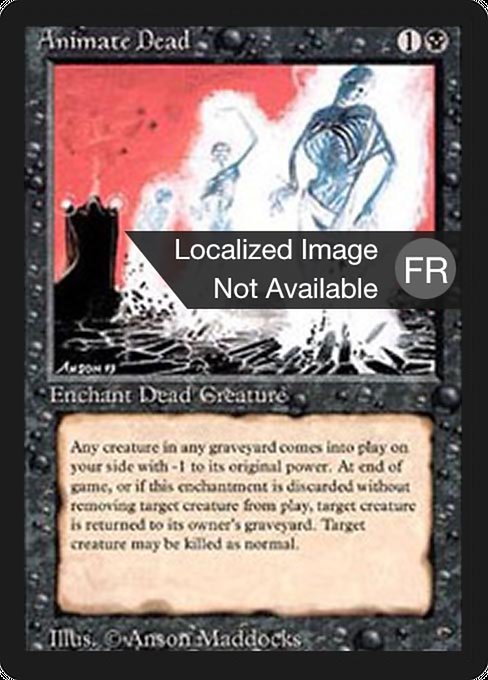 Animate Dead (93) [Foreign Black Border]