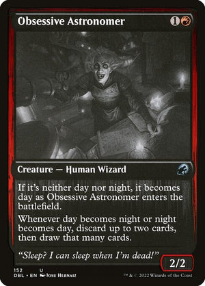 Obsessive Astronomer (152) [Innistrad: Double Feature]