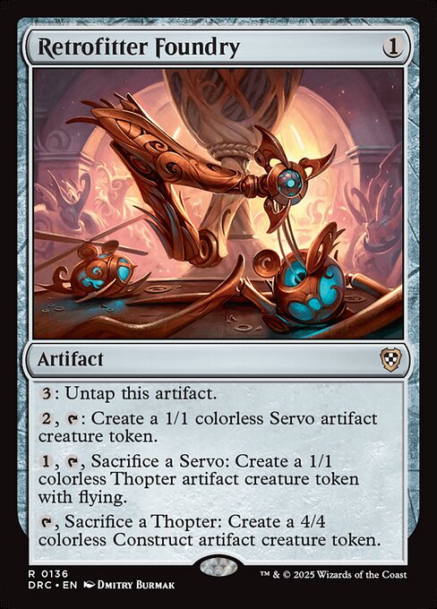 Retrofitter Foundry (136) [Aetherdrift Commander]