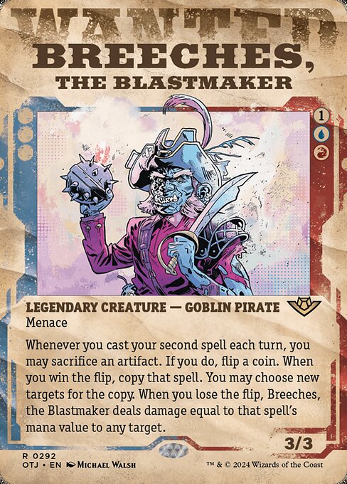 Breeches, the Blastmaker (292) [Outlaws of Thunder Junction]