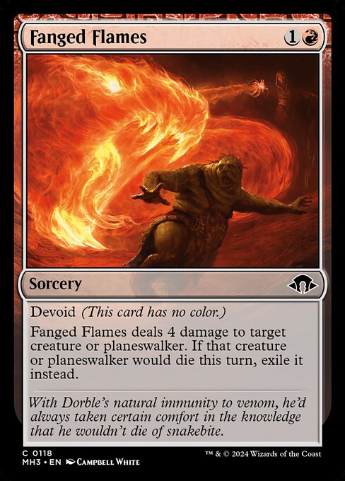 Fanged Flames (118) [Modern Horizons 3]