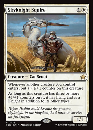 Skyknight Squire (23) [Foundations]