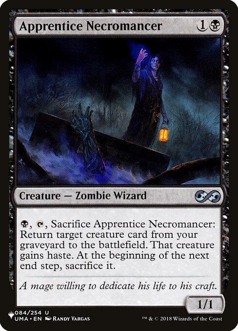 Apprentice Necromancer (UMA-84) [The List]