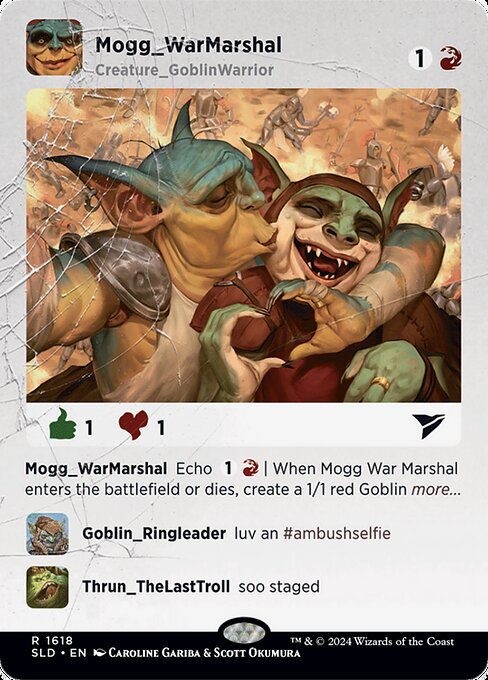 Mogg War Marshal (1618) [Secret Lair Drop]