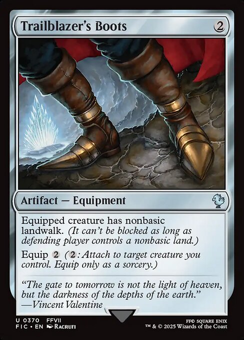 Trailblazer's Boots (370) [Final Fantasy Commander]