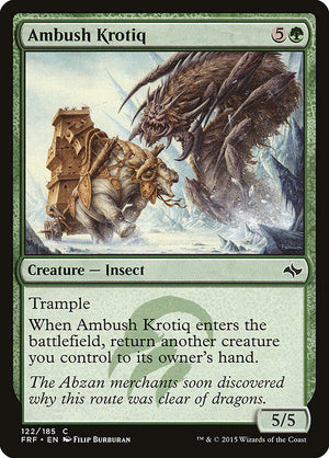 Ambush Krotiq (122) [Fate Reforged]