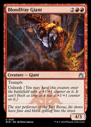 Bloodfray Giant (101) [Ravnica Remastered]