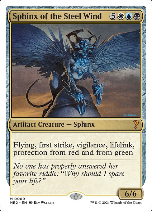 Sphinx of the Steel Wind (89) [Mystery Booster 2]