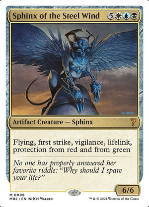 Sphinx of the Steel Wind (89) [Mystery Booster 2]