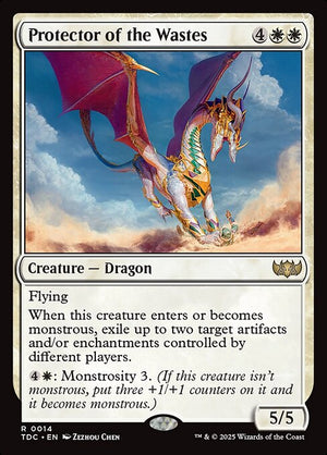 Protector of the Wastes (14) [Tarkir: Dragonstorm Commander]