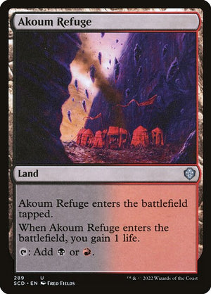 Akoum Refuge (289) [Starter Commander Decks]