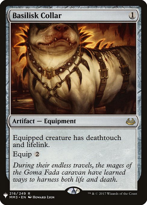 Basilisk Collar (MM3-216) [The List]