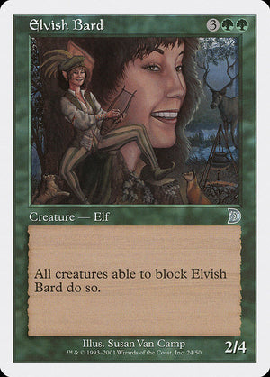 Elvish Bard (24) [Deckmasters]