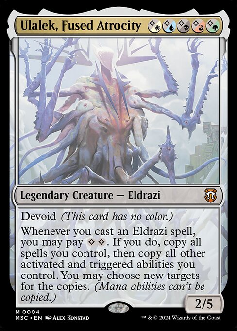 Ulalek, Fused Atrocity (4) [Modern Horizons 3 Commander]