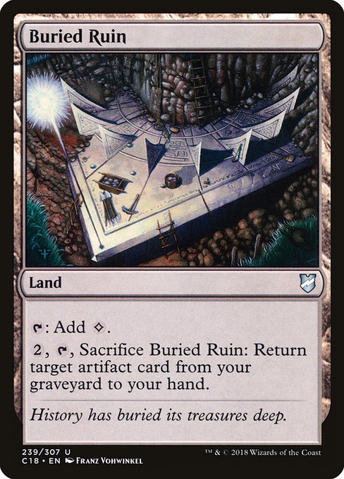 Buried Ruin (239) [Commander 2018]