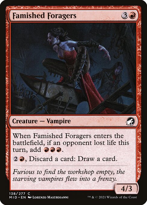 Famished Foragers (138) [Innistrad: Midnight Hunt]
