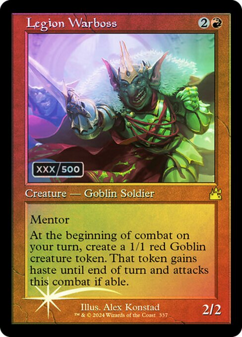 Legion Warboss (337z) [Ravnica Remastered]