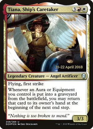 Tiana, Ship's Caretaker (208s) [Dominaria Promos]