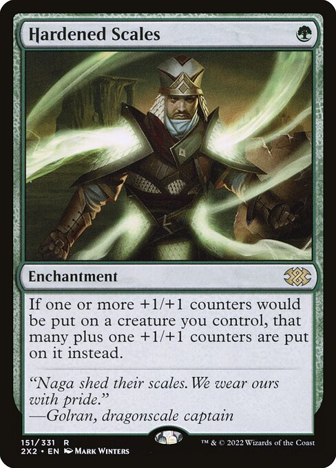 Hardened Scales (151) [Double Masters 2022]