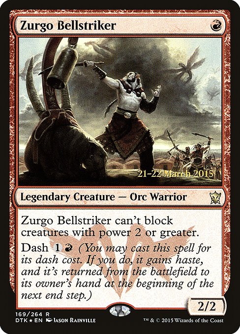 Zurgo Bellstriker (169s) [Dragons of Tarkir Promos]