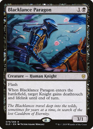 Blacklance Paragon (79) [Throne of Eldraine]