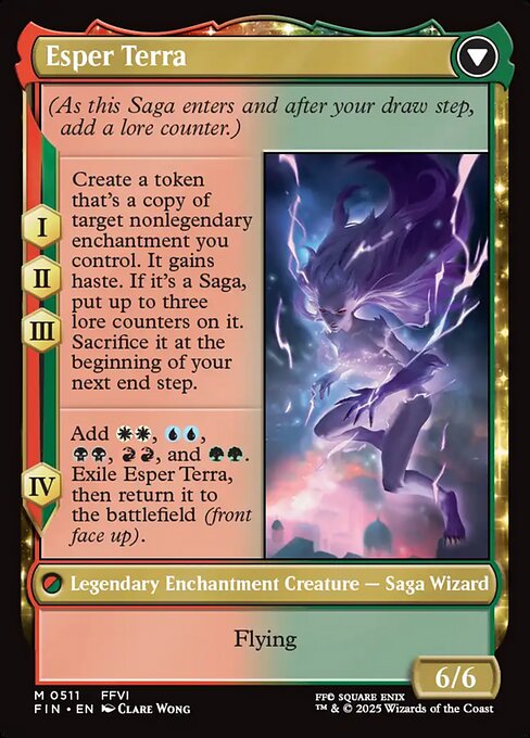 Terra, Magical Adept // Esper Terra (511) [Final Fantasy]