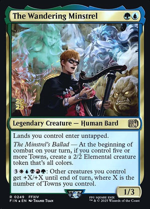 The Wandering Minstrel (249s) [Final Fantasy Promos]