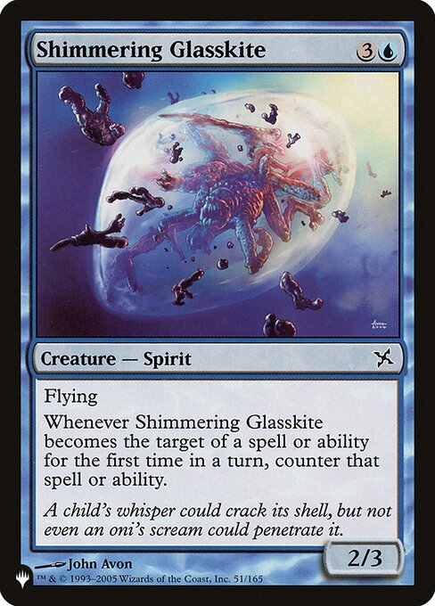 Shimmering Glasskite (BOK-51) [The List]