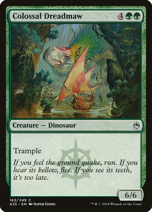 Colossal Dreadmaw (163) [Masters 25]