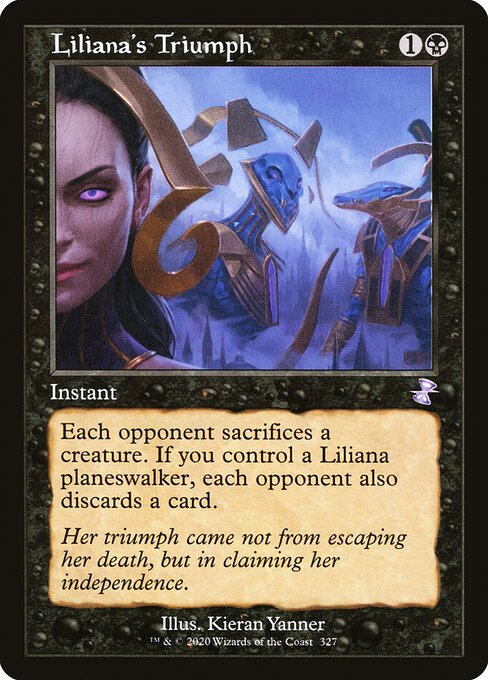 Liliana's Triumph (327) [Time Spiral Remastered]