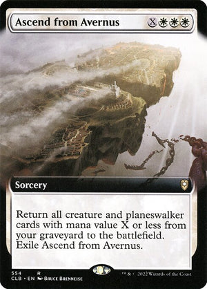 Ascend from Avernus (554) [Commander Legends: Battle for Baldur's Gate] [Extended Art]