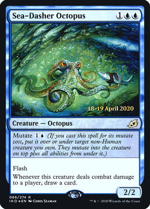 Sea-Dasher Octopus (66s) [Ikoria: Lair of Behemoths Promos]