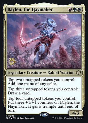 Baylen, the Haymaker (205s) [Bloomburrow Promos]
