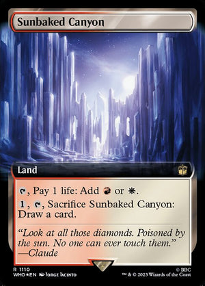 Sunbaked Canyon (1110) [Doctor Who] [Extended Art]