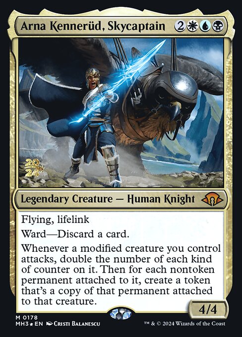 Arna Kennerüd, Skycaptain (178s) [Modern Horizons 3 Promos]